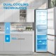 Холодильник c морозильной камерой Midea MDRB521MIC46A
