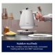 Электрический чайник De'Longhi Eclettica KBY3001.W