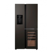 Холодильник Side-by-Side с витриной для вина GRF T91831WIN2BG