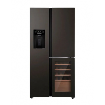 Холодильник Side-by-Side с витриной для вина GRF T91831WIN2BG