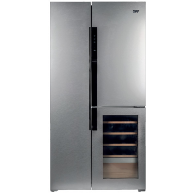 Холодильник Side-by-Side с витриной для вина GRF T9183WINXG 